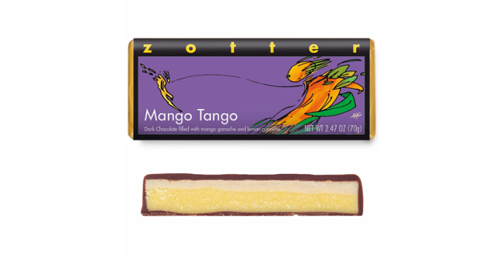Zotter - Mango Tango Chocolate Bar