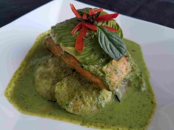 Salmon Green Curry