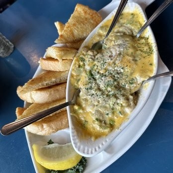 Hot Bay Shrimp Artichoke Dip