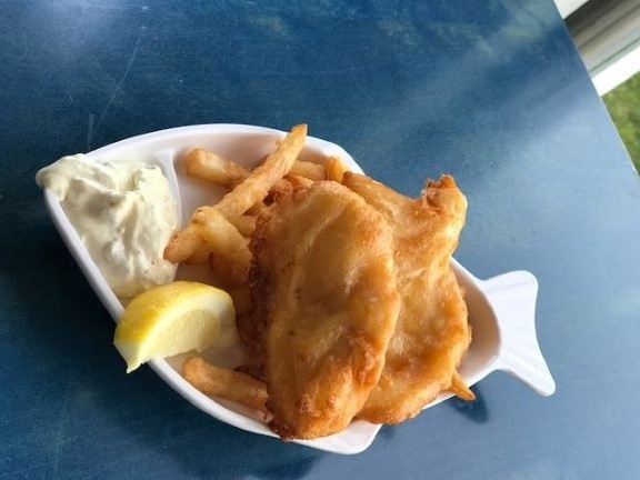 Kid Halibut Fish & Chips