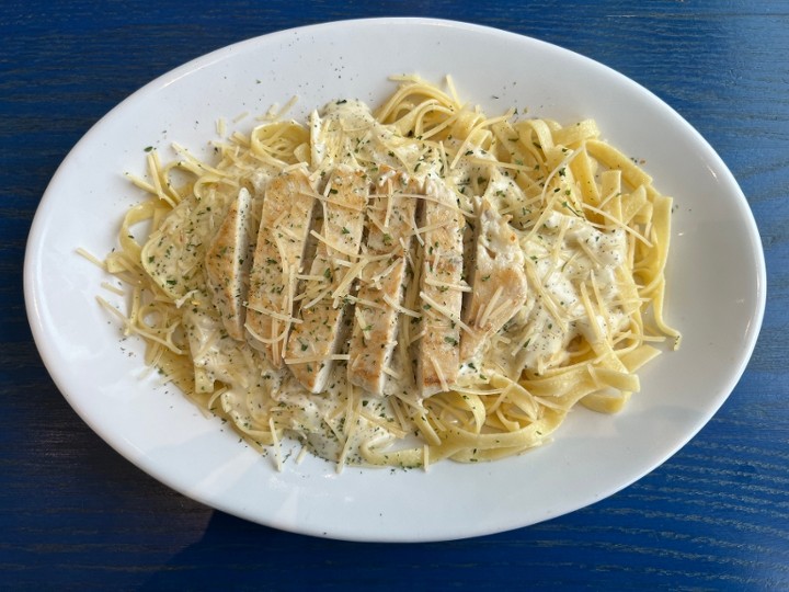 Grilled Chicken Alfredo