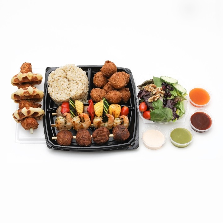Four Stix Plate