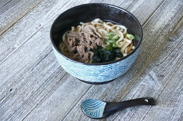 Sukiyaki Beef Udon Noodle Soup