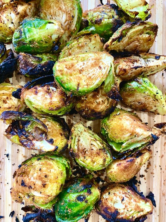 Roasted Brussel Sprout Suya Bowl