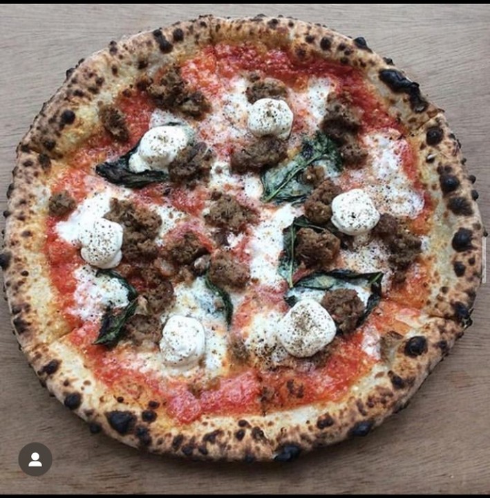 Meatball Pizza