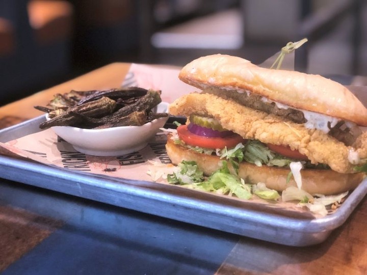 Fried Catfish Po'Boy