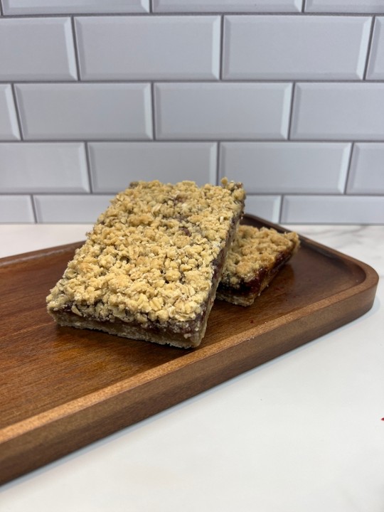 Raspberry Oatmeal Bar