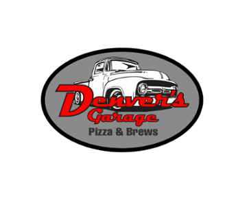 Denver's Garage Pizza and Brews logo