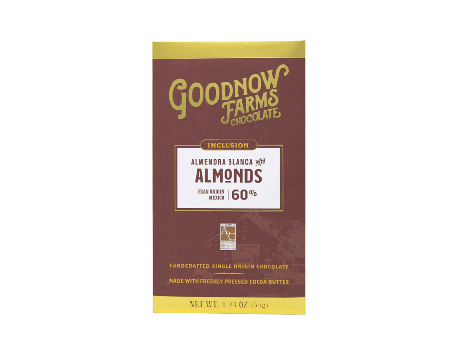 Goodnow Farms - Almendra Blanca w/ Almonds Chocolate Bar