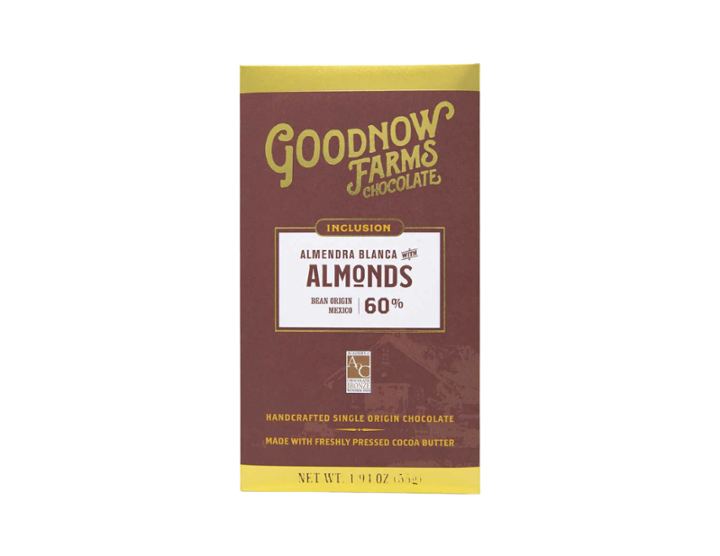 Goodnow Farms - Almendra Blanca w/ Almonds Chocolate Bar