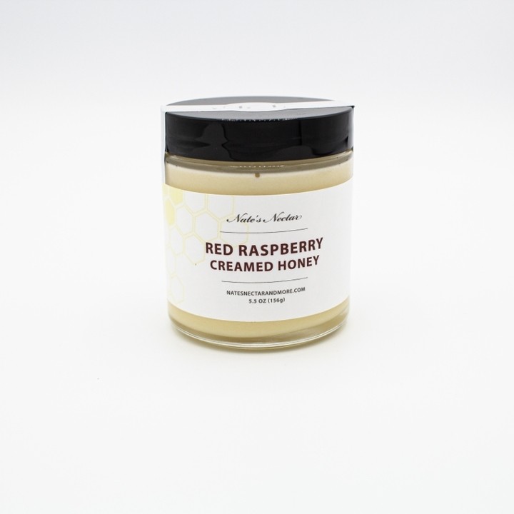 Nate's Nectar - Red Raspberry Creamed Honey