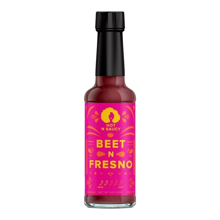 Hot N Saucy - Beet N Fresno Hot Sauce
