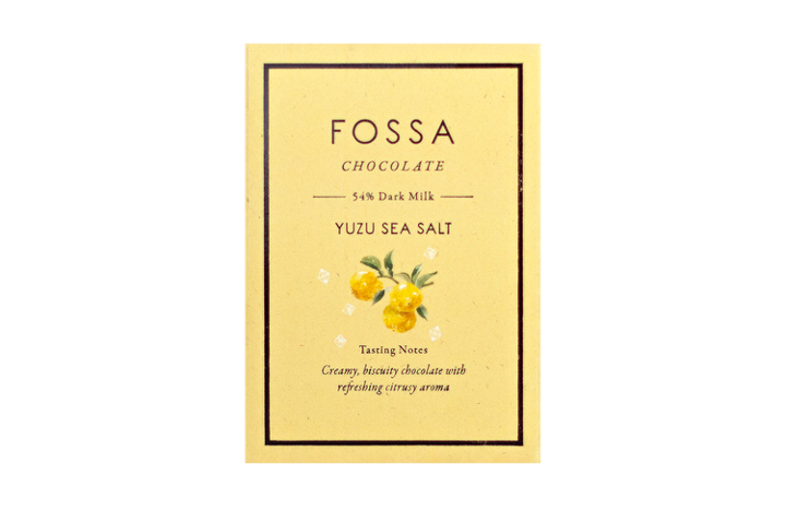 Fossa - Yuzu Sea Salt Chocolate Bar