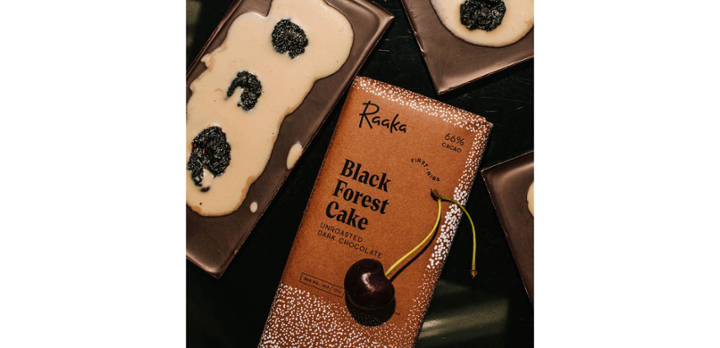 Raaka - Black Forest Cake Chocolate Bar