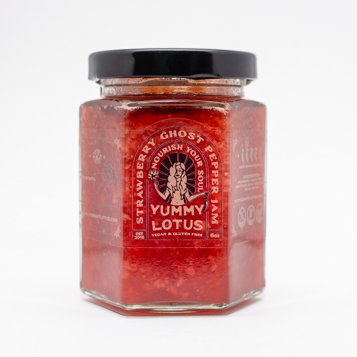 Yummy Lotus - Strawberry Ghost Pepper Jam