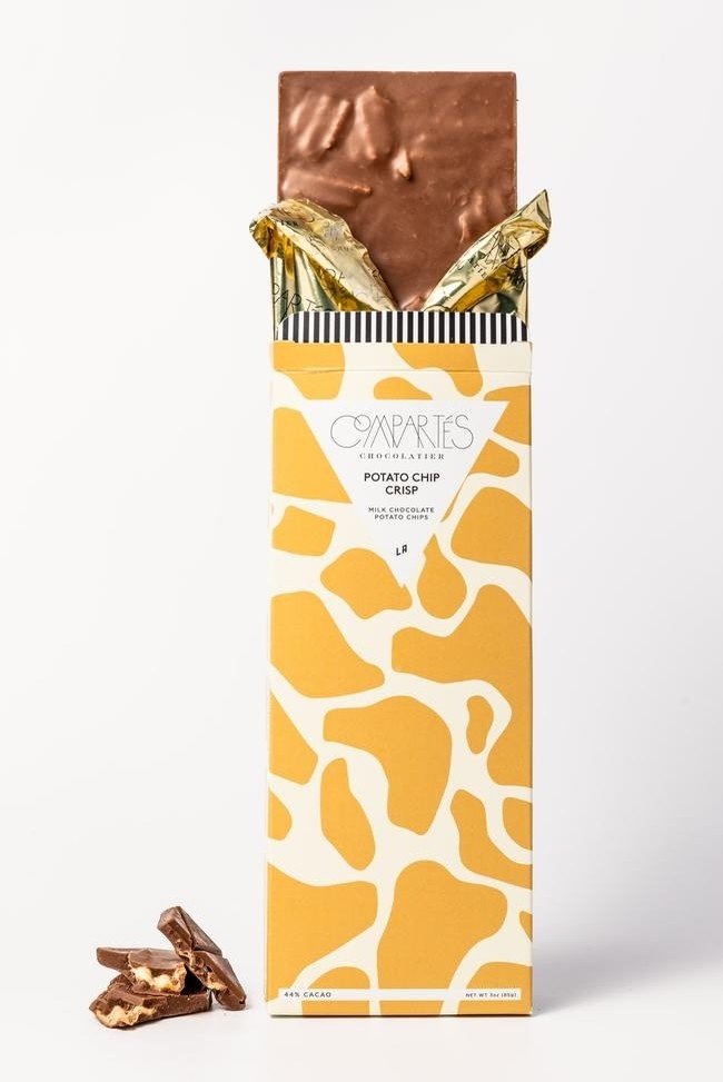 Compartes - Potato Chip Crisp Chocolate Bar
