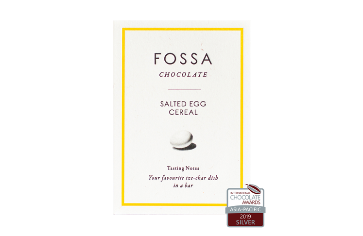 Fossa - Salted Egg Cereal Chocolate Bar