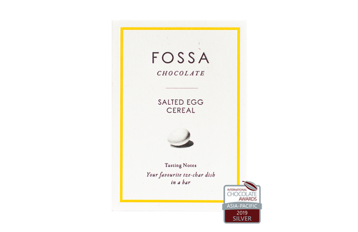 Fossa - Salted Egg Cereal Chocolate Bar