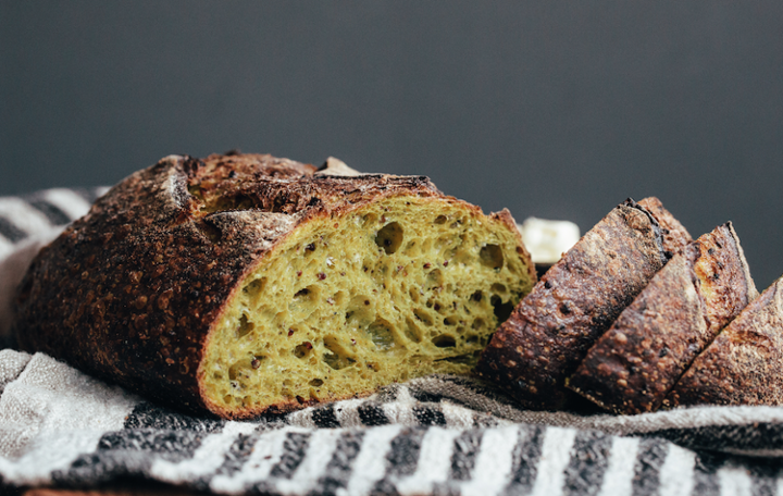 Quinoa Turmeric Sourdough