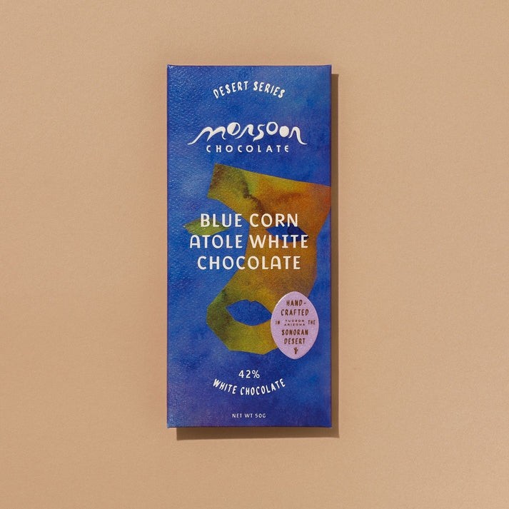 Monsoon - Blue Corn Atole Chocolate Bar