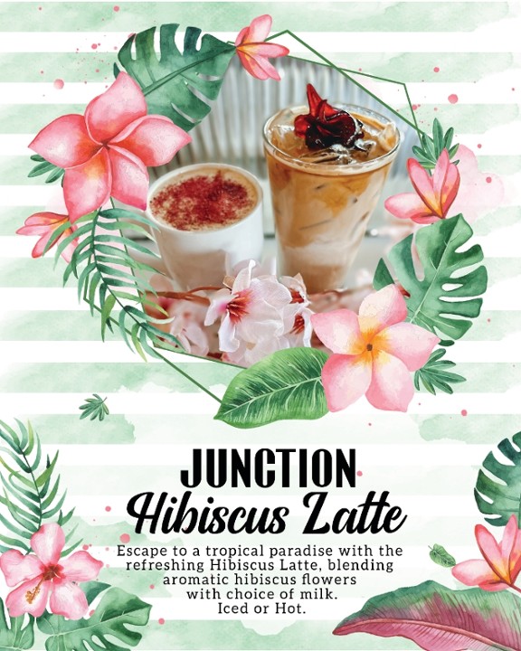 Seasonal Latte - Hibiscus Latte