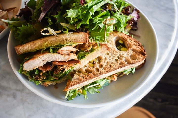 Roasted Chicken Breast Sandwich-