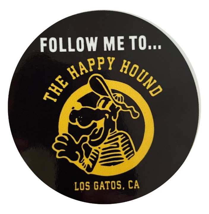 Happy Hound Sticker