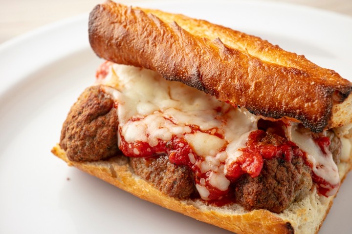 Baked Meatball Sandwich