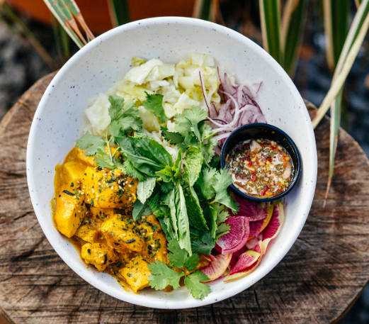 Malaysian Curry Chicken Bowl