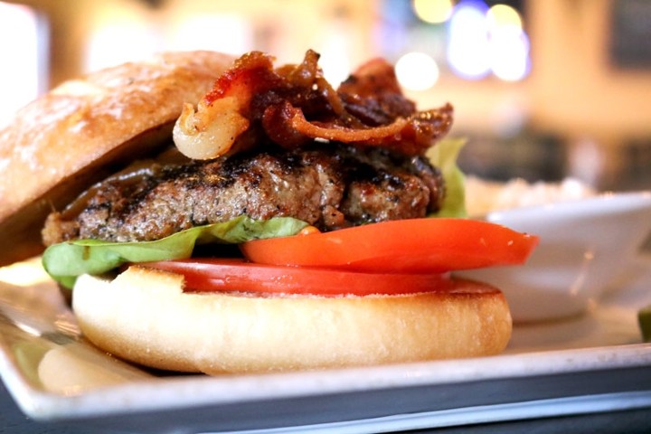 Cajun Bacon Bleu Burger