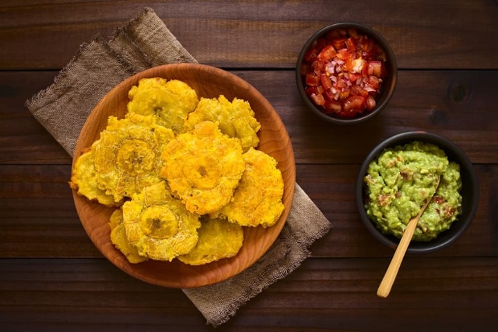 Tostones (Plantain Chips)