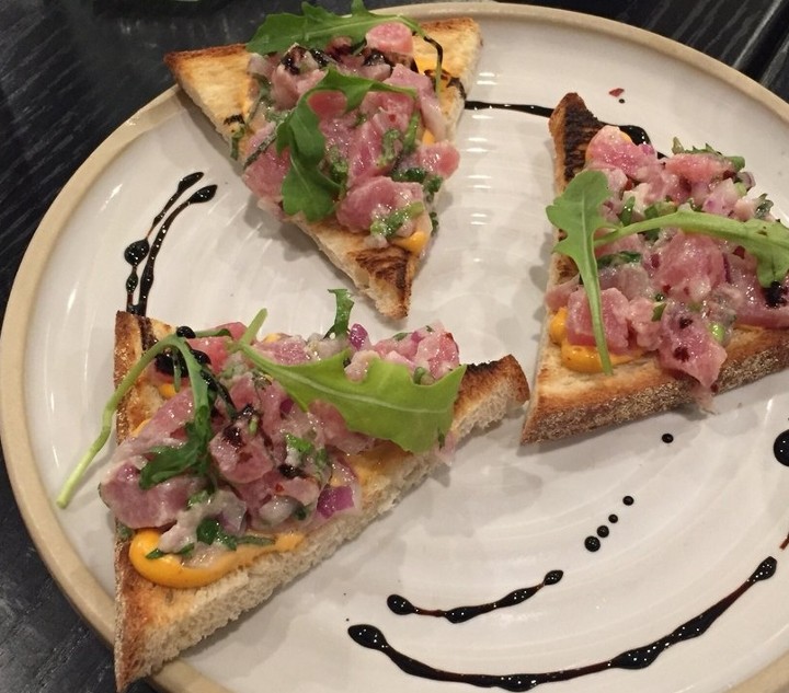 Tuna Crostini