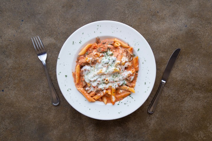 Baked Penne with Italian Sausage