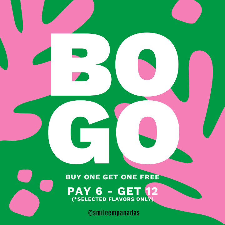 BOGO (Buy 6, Get 12)