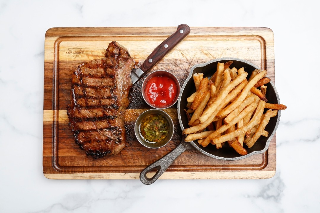 Grilled Center-Cut NY Strip Steak