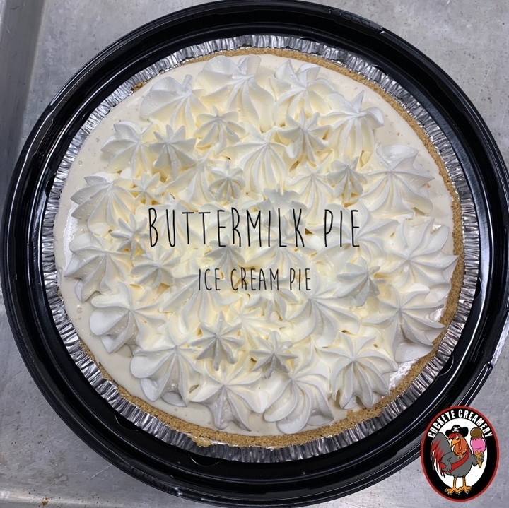 Buttermilk Pie Ice Cream Pie