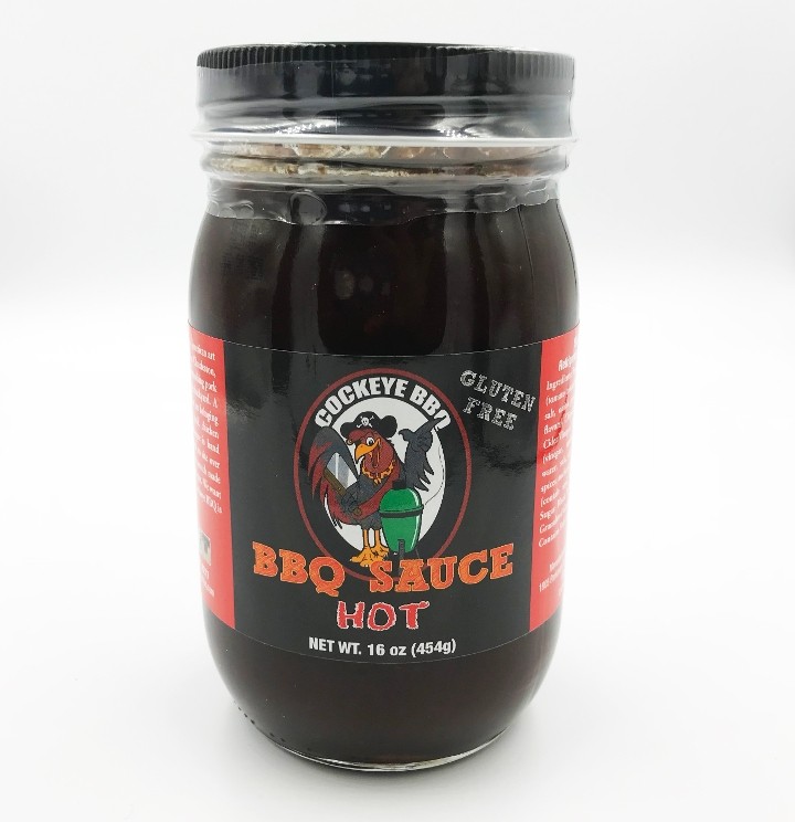 Cockeye Bbq Hot Sauce 16 Oz