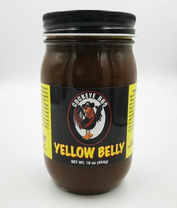 Cockeye Bbq Yellow Belly Sauce 16 Oz