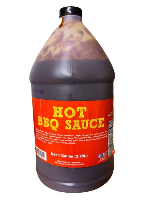 Cockeye Bbq Hot Sauce 128 Oz
