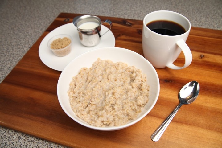 Blue Oval Oatmeal