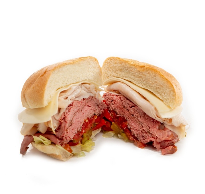 Round Kaiser Roast Beef/Turkey