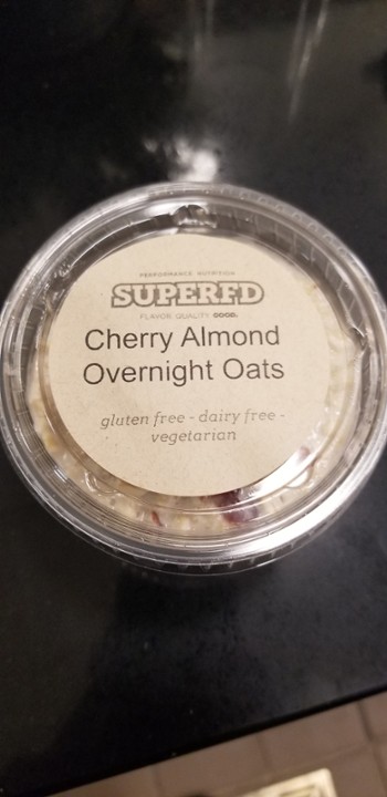 Cherry Almond Overnight Oats