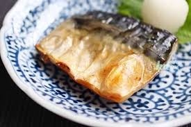 Grilled Salted Saba Japanese Mackerel