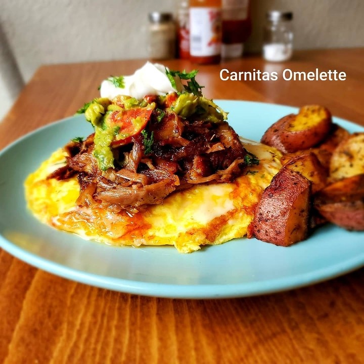 Carnitas Omelette