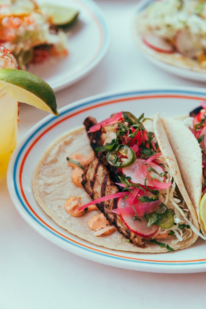 Grilled Redfish Tacos
