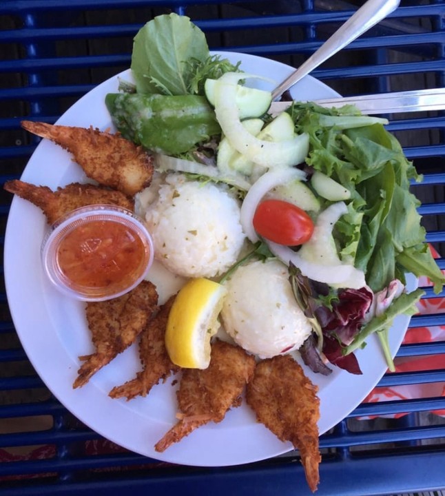 Coconut Shrimp Plate