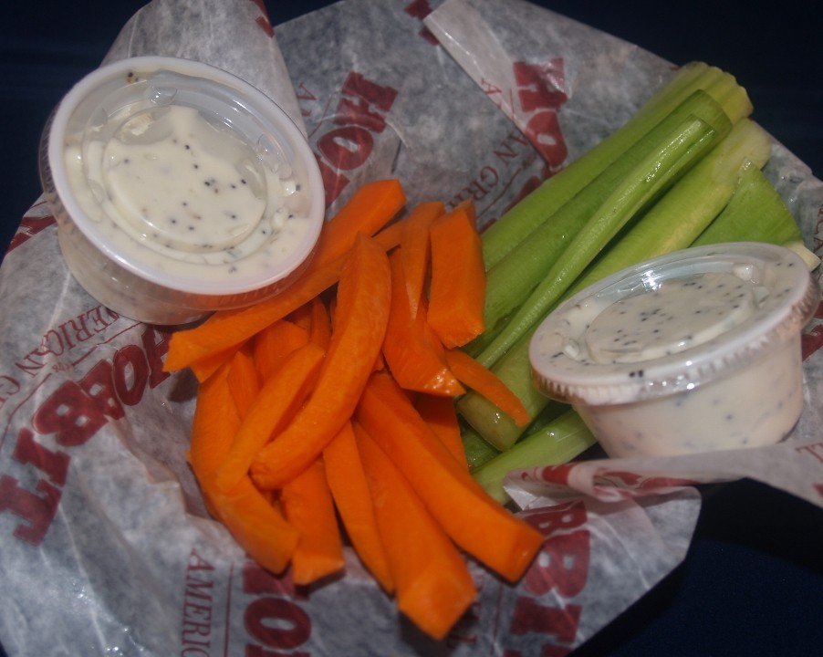 Veggie Basket with Blue Cheese or Ranch