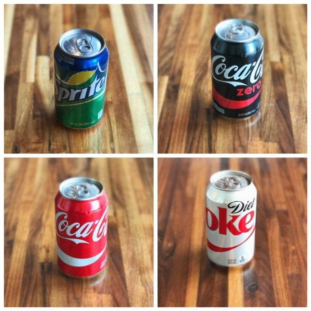SODA CANS