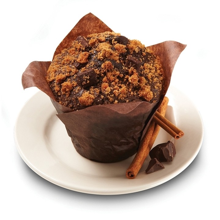 Muffin Chocolate Chunk With Cinnamon Streusel