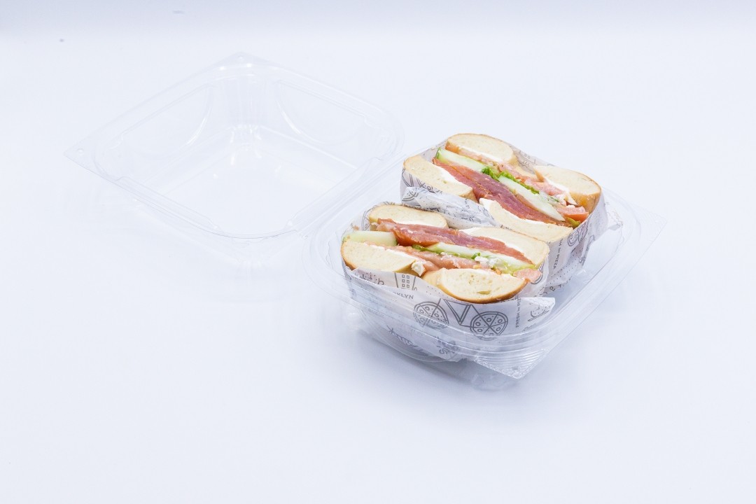 Sliced Lox Sandwich